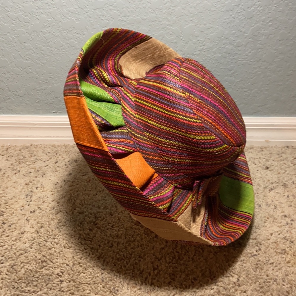 Rare Nwot Jaden Rael Madagascar colorful hat